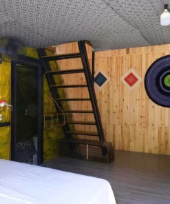 Phòng gia đình tiêu chuẩn 10 giường có phòng tắm riêng